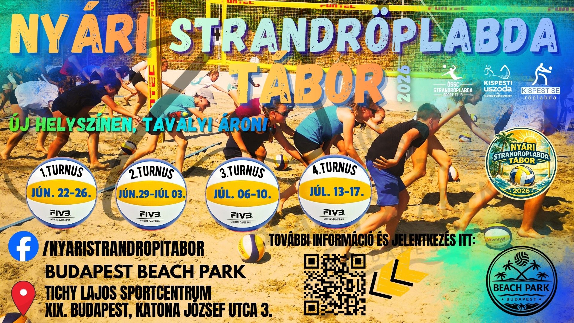 Nyári Strandröplabda Tábor 2026